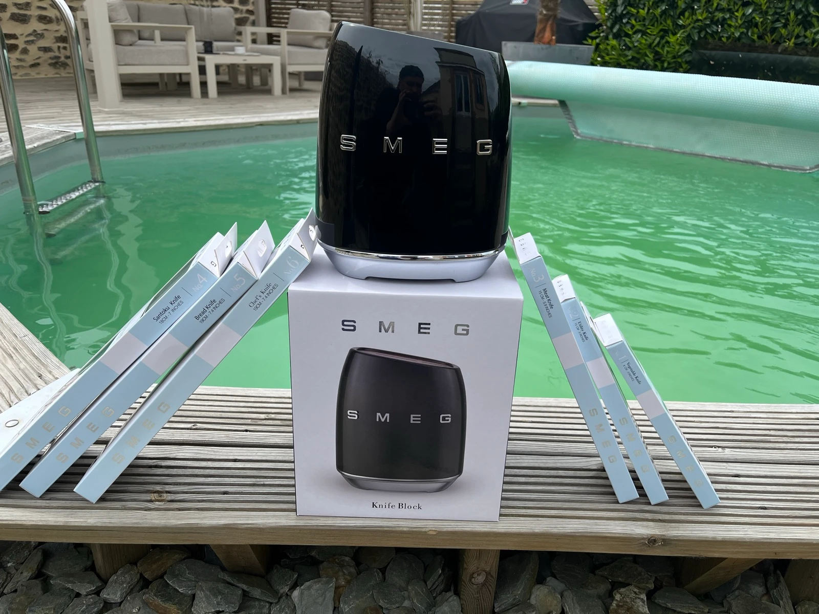 Conjunto completo de bloque smeg – photo 2